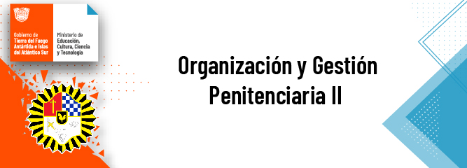 Organización y Gestión Penitenciaria II 