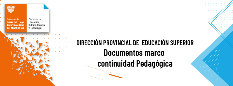 Documentos marco continuidad pedagógica